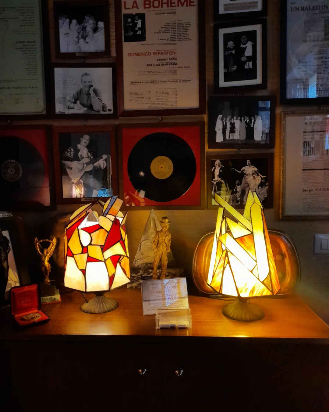 Oggettistica artigianale con tecnica Tiffany a Milano